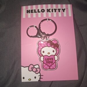 Hello Kitty Pink Key & Card Holder